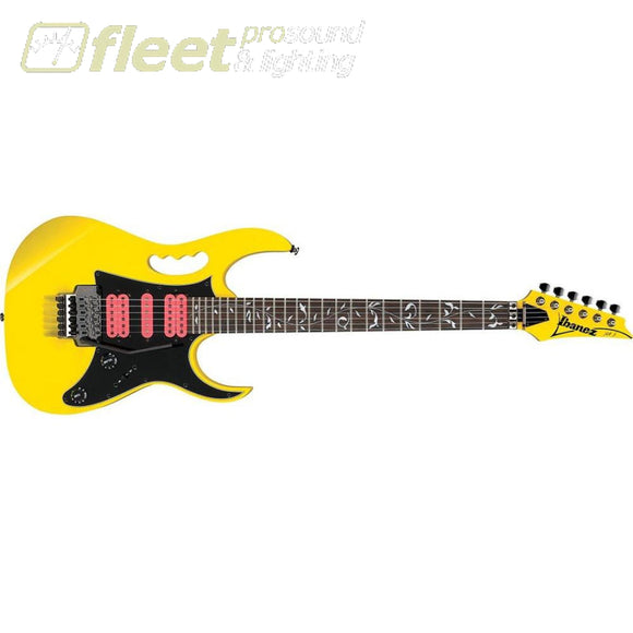 Ibanez Jemjrsp-Ye Steve Vai Signature Series Electric Guitar (Yellow) Locking Tremelo Guitars
