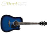 Ibanez Pf Spruce Top Acoustic Guitar Mahogany Back & Sides 6 String Acoustic With Electronics