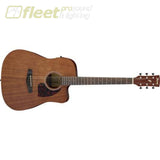Ibanez Pf12Mhce-Opn Mahogany Dreadnaught Open Pore Guitar 6 String Acoustic With Electronics