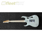 Ibanez PIA3761SLW Steve Vai Signature Electric Guitar w/Case - Stallion White LOCKING TREMELO GUITARS