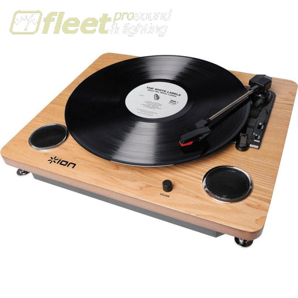 Ion Audio Archive Lp Digital Conversion Turntable With Stereo Speakers Belt Drive Turntables