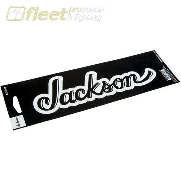 Jackson Guitars Sticker - Black (2995576002) NOVELTIES