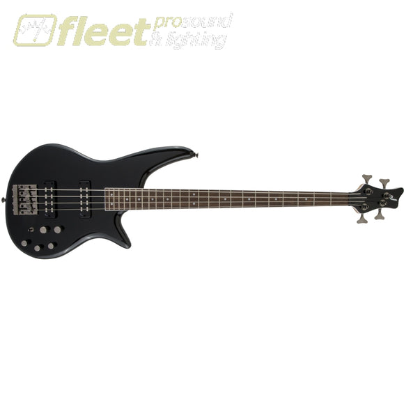 Jackson JS Series Spectra Bass JS3 Laurel Fingerboard 4 String Bass - Gloss Black (2919904503) 4 STRING BASSES