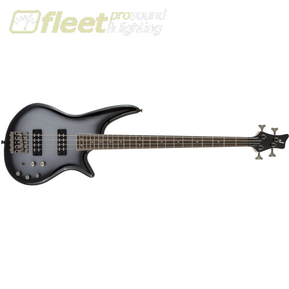 Jackson JS Series Spectra Bass JS3 Laurel Fingerboard 4 String Bass - Silverburst (2919904521) 4 STRING BASSES