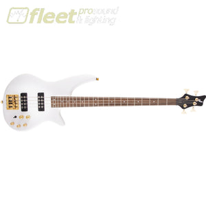Jackson JS Series Spectra Bass JS3 Laurel Fingerboard Bass - Snow White (2919926576) 4 STRING BASSES