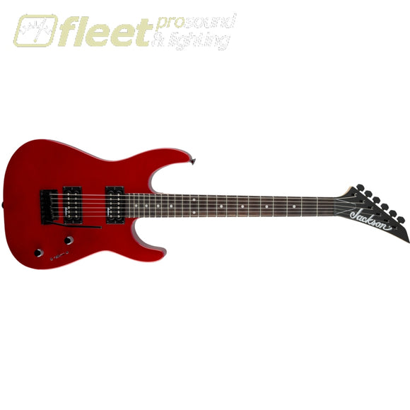 Jackson JS11-MR Dinky Amaranth Fingerboard Guitar - Metallixc Red (2910121552) SOLID BODY GUITARS
