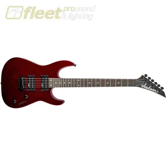 Jackson JS12-MR Dinky Amaranth Fingerboard Guitar - -Metallic Red (2910112552) SOLID BODY GUITARS