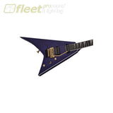 Jackson Pro Series Rhoads RR24Q Ebony Fingerboard Guitar - Transparent Purple (2914445592) LOCKING TREMELO GUITARS