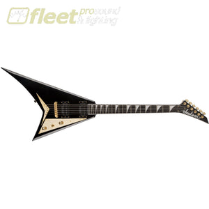 Jackson Pro Series Rhoads RRT-5 Ebony Fingerboard Guitar - Gloss Black (2914331503) SOLID BODY GUITARS