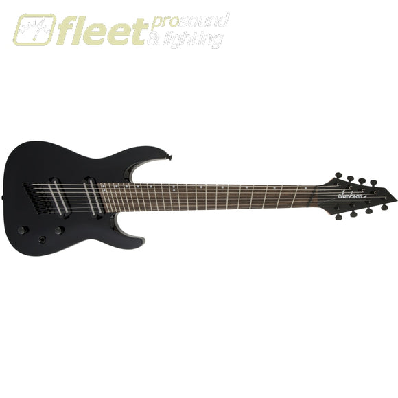 Jackson X Series Dinky Arch Top DKAF8 MS Laurel Fingerboard 8 String Guitar - Multi-Scale Gloss Black (2916183503) 7 & 8 STRING GUITARS