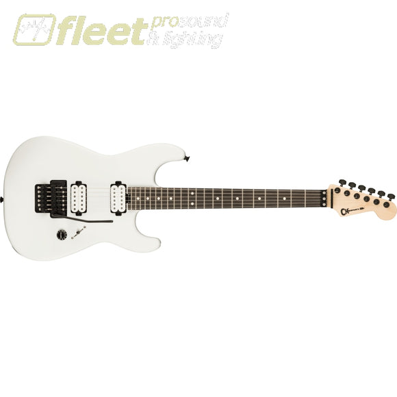 Jim Root Signature Pro-Mod San Dimas® Style 1 HH FR E Ebony Fingerboard Satin White (2965801876) LOCKING TREMELO GUITARS