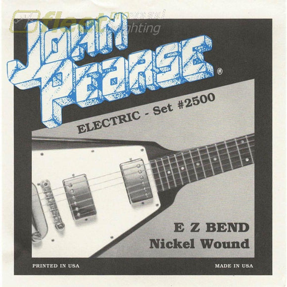 John Pearse 2500 Electric String Set - Super EZ Bend GUITAR STRINGS