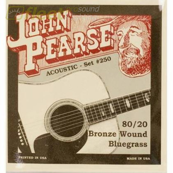 John Pearse 250LM Acosutic String Set - Bluegrass Set GUITAR STRINGS