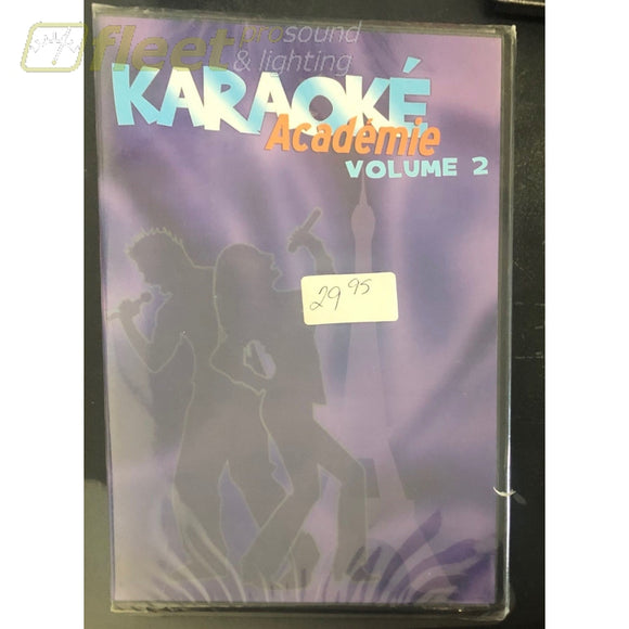 Karaoke Academie Volume 2 KARAOKE DISCS