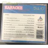 Karaoke Francais Populaires Vol.10 8 Songs KKCDGP-10 KARAOKE DISCS