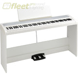 Korg B2SP-WH B2 Piano w/ Stand and 3 Pedals - White DIGITAL PIANOS