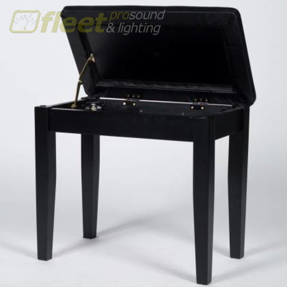 Korg PB-KRG-BK Piano Bench w/ Compartment - Black KEYBOARD BENCHES
