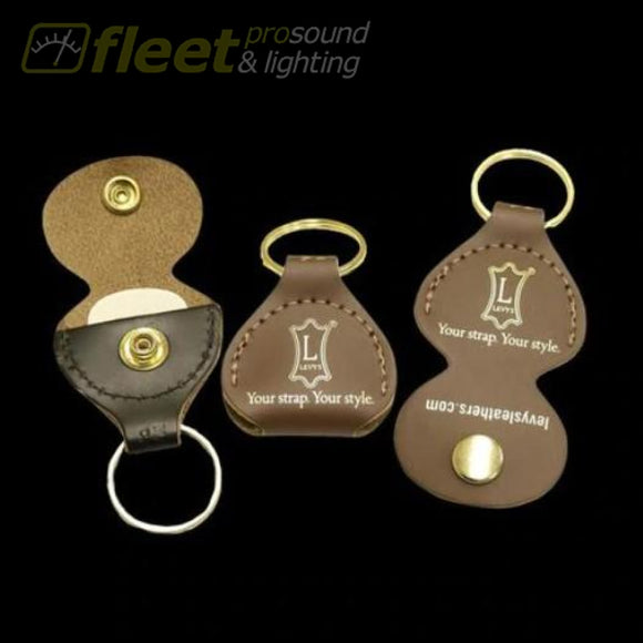 Levy’s Leather Key Chain Pick Holder PICKS