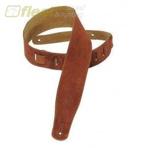Levys Ms26-Rst 2.5 Suede Guitar Strap Rust Straps