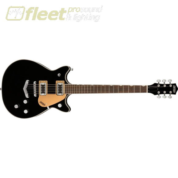 Gretsch Guitars G5222 Electromatic Double Jet BT with V-Stoptail Laurel Fingerboard - Black (2509310506) SOLID BODY GUITARS