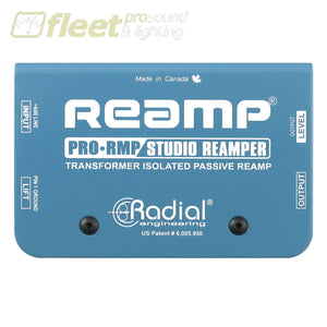 Radial Pro RMP Passive Re-amping Device w/Custom Xfm GUITAR PREAMPS