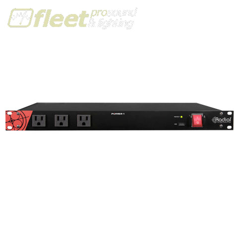 Radial POWER-1 Rack Mount Power Conditioner – Fleet Pro Sound