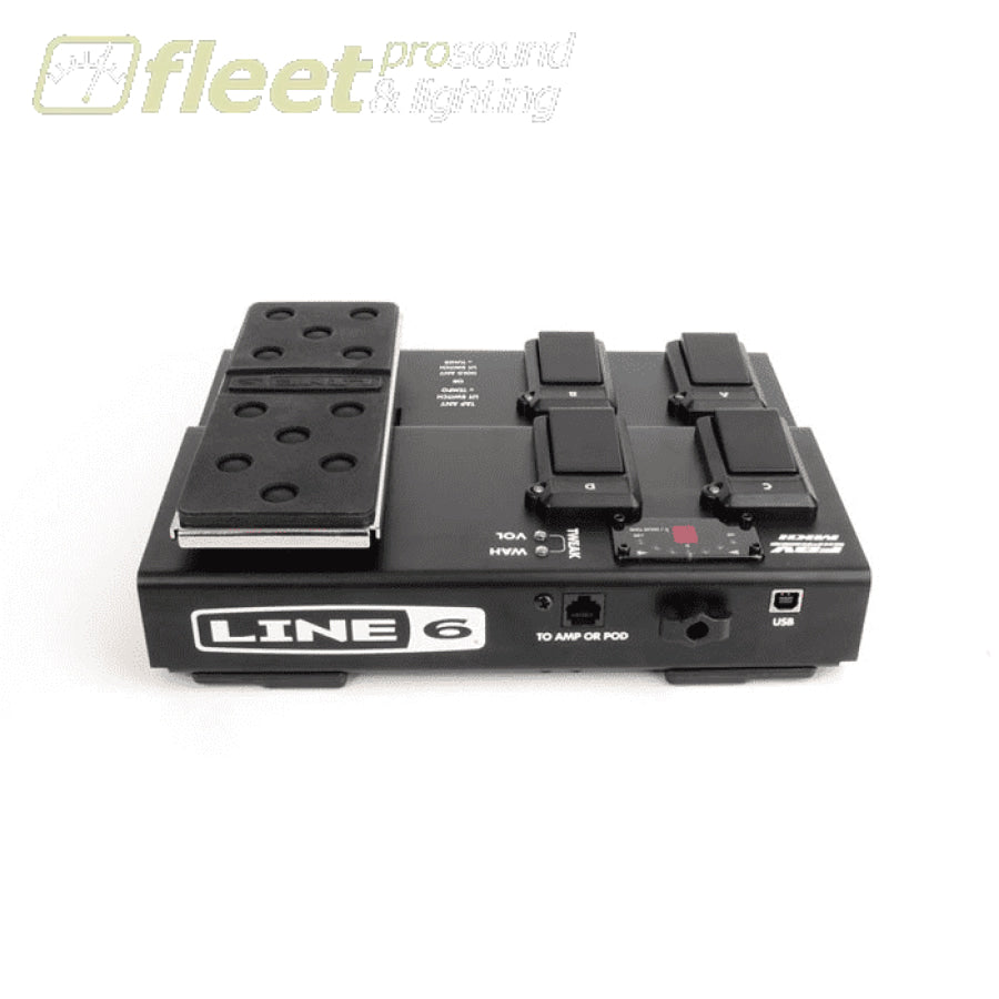 midi wah pedal Line 6 FBVMEMKII 4-Button Footswitch w/ Vol-Wah Pedal and Tuner Interface
