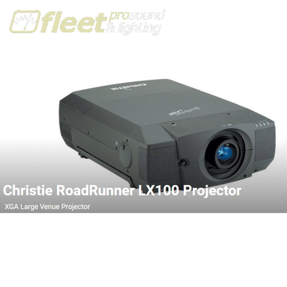 Christie LX100 10K Lumen Video Projector w/ ultra short throw lens *** 1 DAY RENTAL *** RENTAL VIDEO PROJECTORS