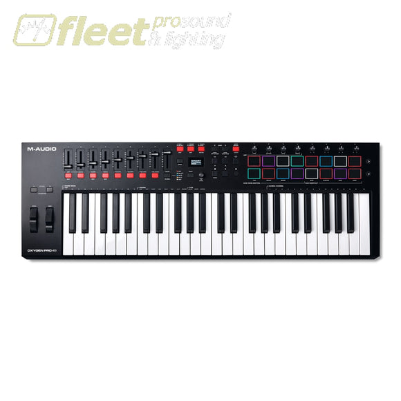 M-Audio Oxygen Pro 49 49-key USB powered MIDI controller with Smart Controls and Auto-mapping MIDI CONTROLLER KEYBOARD