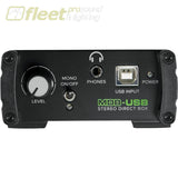 Mackie Mdb-Usb Passive Stereo Direct Box Usb Audio Interfaces