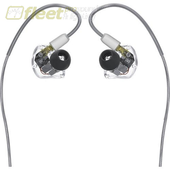Mackie MP-360 Triple Balanced Armature In-Ear Monitors (Clear) IN EAR MONITORS