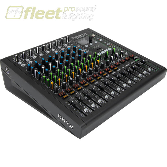 Mackie ONYX12 12- Channel Analog mixer w/ Multi-track USB MIXERS UNDER 24 CHANNEL