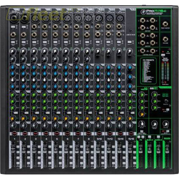 Mackie ProFX16v3 16-Channel 4 Bus Professional Effects Mixer with USB MIXERS UNDER 24 CHANNEL