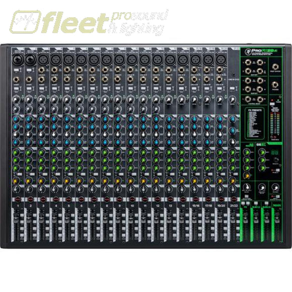Mackie ProFX22v3 22-Channel Mixer Professional Effects Mixer with USB MIXERS UNDER 24 CHANNEL