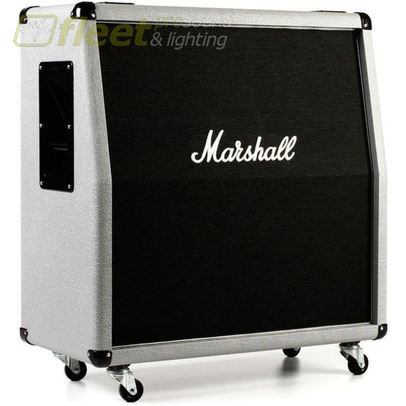 Marshall 2551Av Silver Jubilee Angled 4X12 Guitar Speaker Cabinet Guitar Cabinets