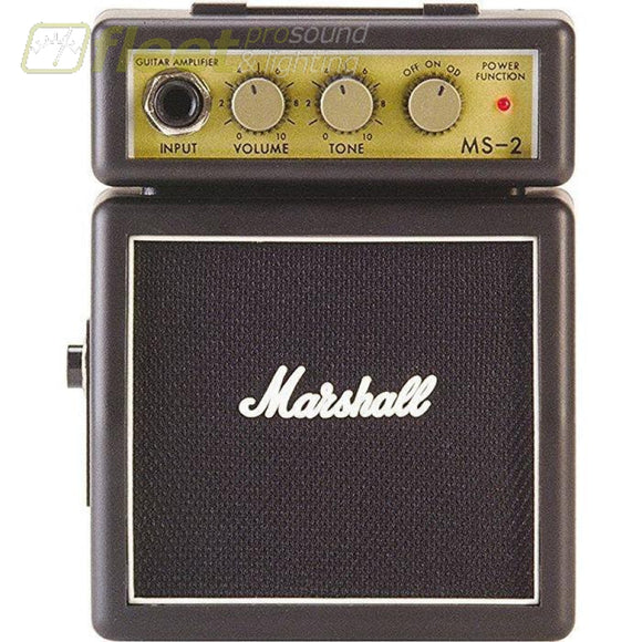 Marshall Ms-2 Micro Amp 1 Watt Guitar Combo Amps