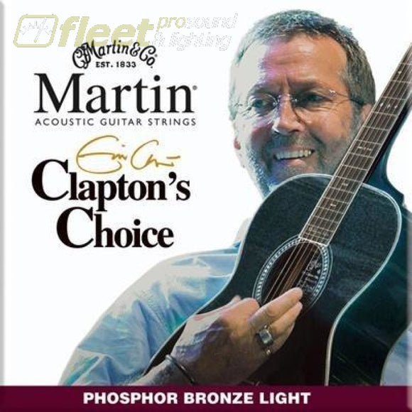 Martin Eric Clapton Signature Acoustic Strings - Mec13 Guitar Strings