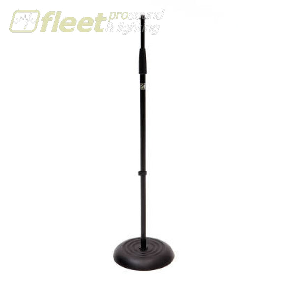 Yorkville Round Based Mic Stand - Black - MS-603B MIC STANDS