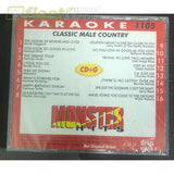 Monster Hits MH1105 Classic Male Country KARAOKE DISCS