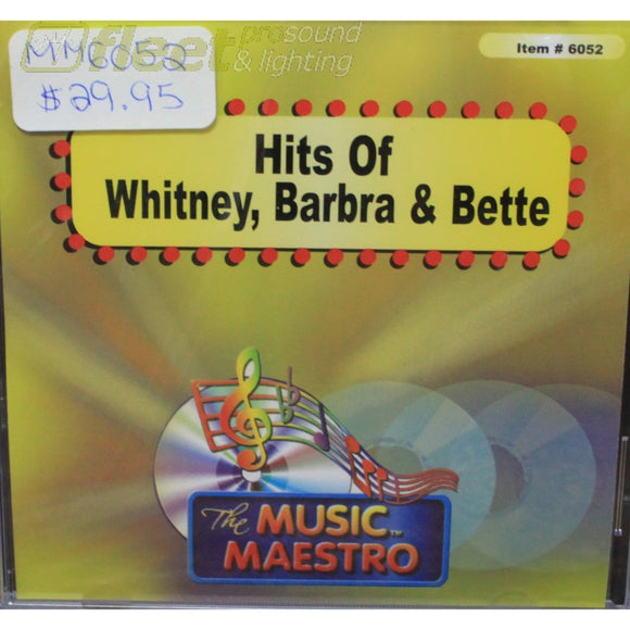Music Maestro Mm6052 Karaoke Karaoke Discs