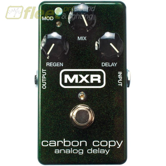 Mxr M169 Carbon Copy Analog Delay Effect Pedal Guitar Delay Pedals