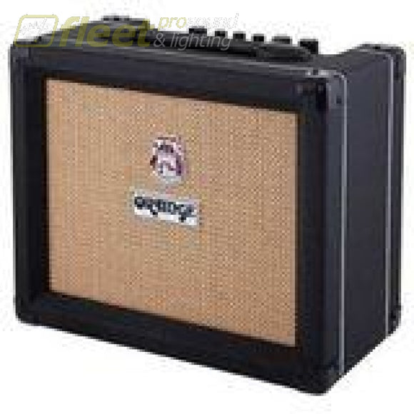 Orange Crush 20Rt-Bk Twin Channel Solid State Crush 1X8 Combo - Black Guitar Combo Amps