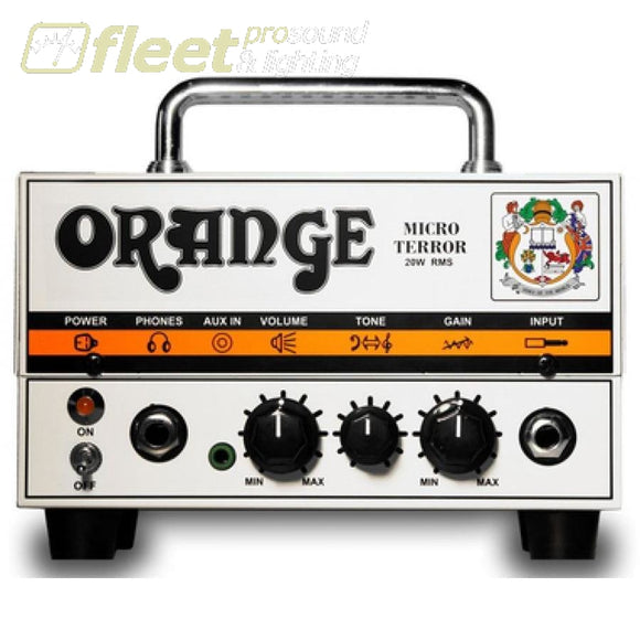 Orange Mt20 Micro Terror - 20 Watt Mini Hybrid Guitar Head Guitar Amp Heads