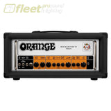Orange Rk50H-Bk Mkiii 50 Watt El34 Twin Channel Guitar Head Black Guitar Amp Heads