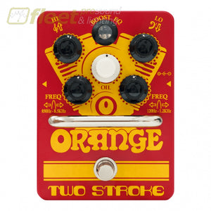 Orange Two Stroke Boost Eq Pedal Guitar Boost Pedal