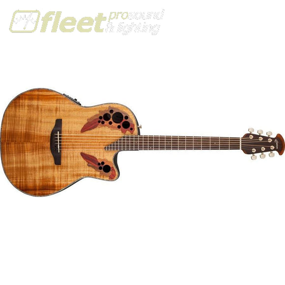 Ovation Ce44P-Fkoa Celebrity® Elite Plus 6 String Acoustic With Electronics