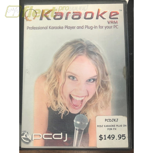 PCDJ Karaoke Plug in for FX KARAOKE DISCS
