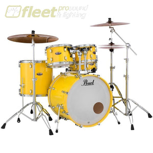 Pearl Dmp925Sp/c228 Decade Maple 5-Piece Shell Pack - Solid Yellow Acoustic Drum Kits
