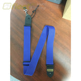 Perri’s Leather NWS20L-LOGO Fleet Music Logo Guitar Strap BLUE STRAPS