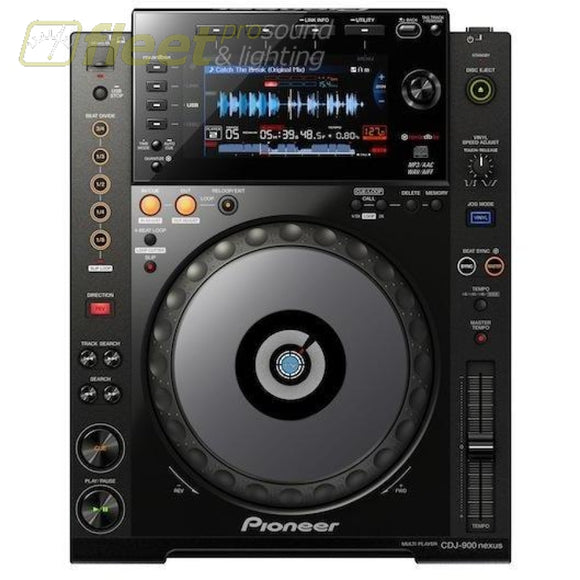Pioneer DJ CDJ-900NEXUS Professional Omnimedia Player w/ rekordbox and WiFi - Black DJ MIXERS